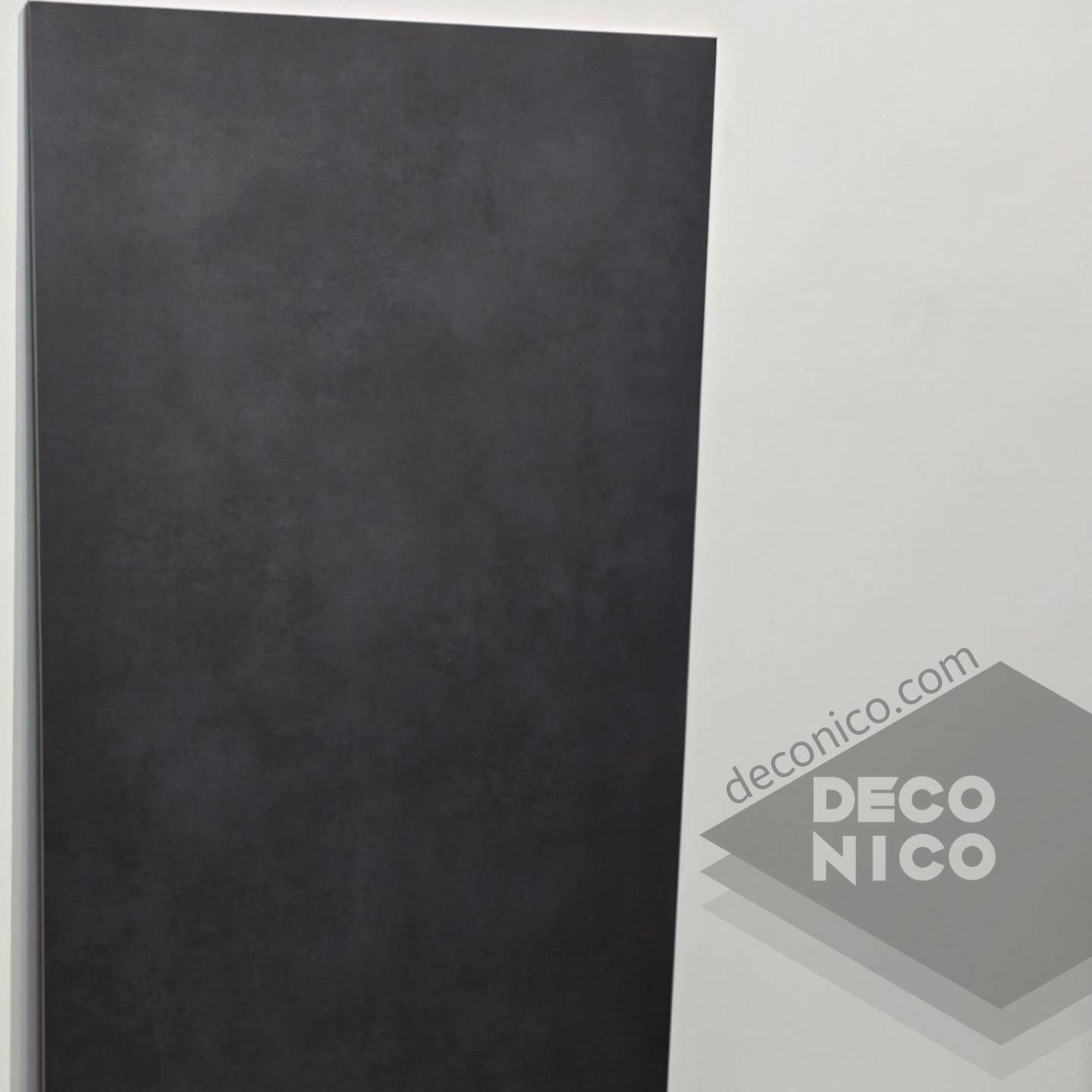 سرامیک پرسلان کومو مونو کالر ذغالی 120×60 مات