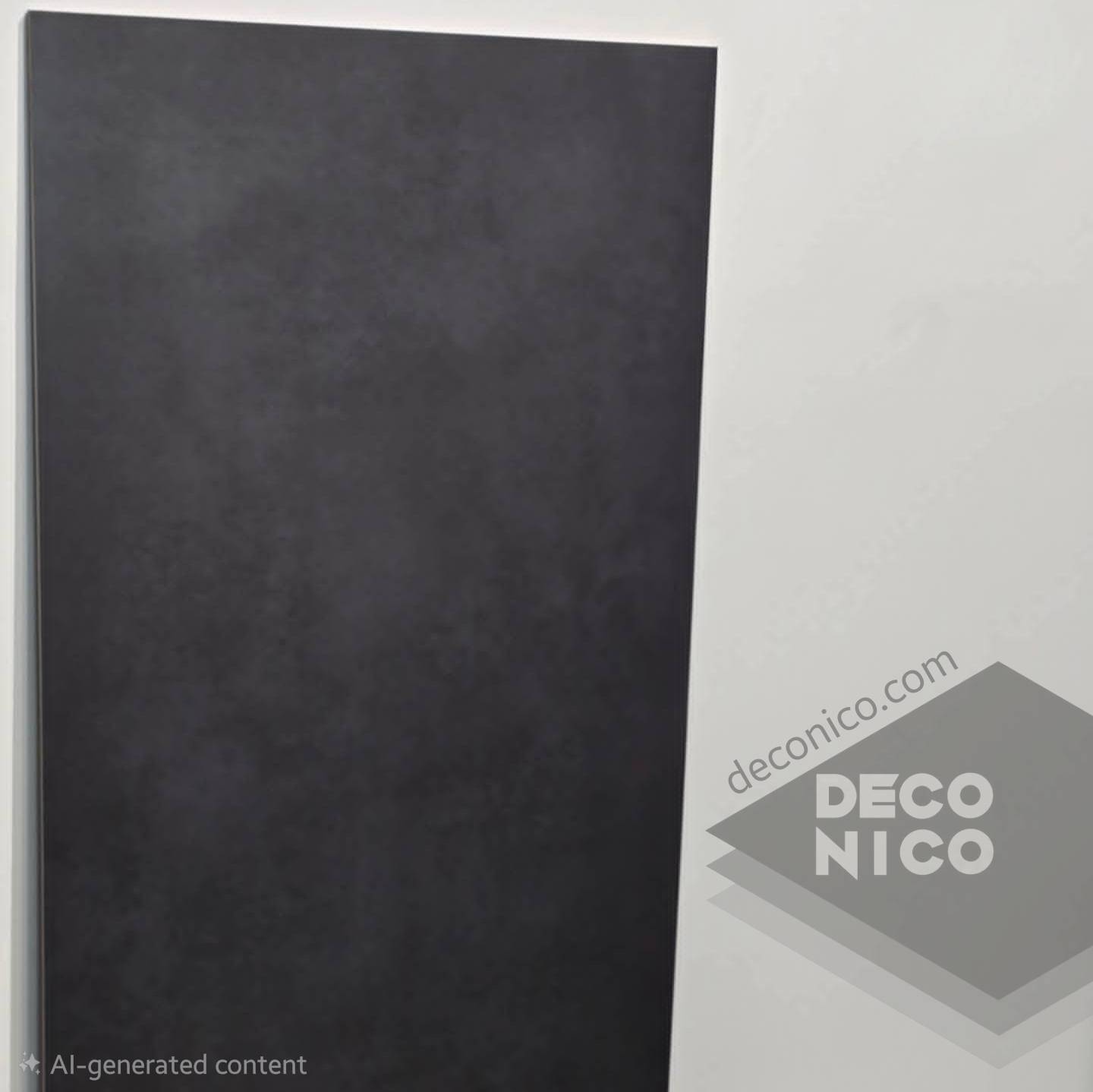 سرامیک پرسلان کومو مونو کالر ذغالی 120×60 مات