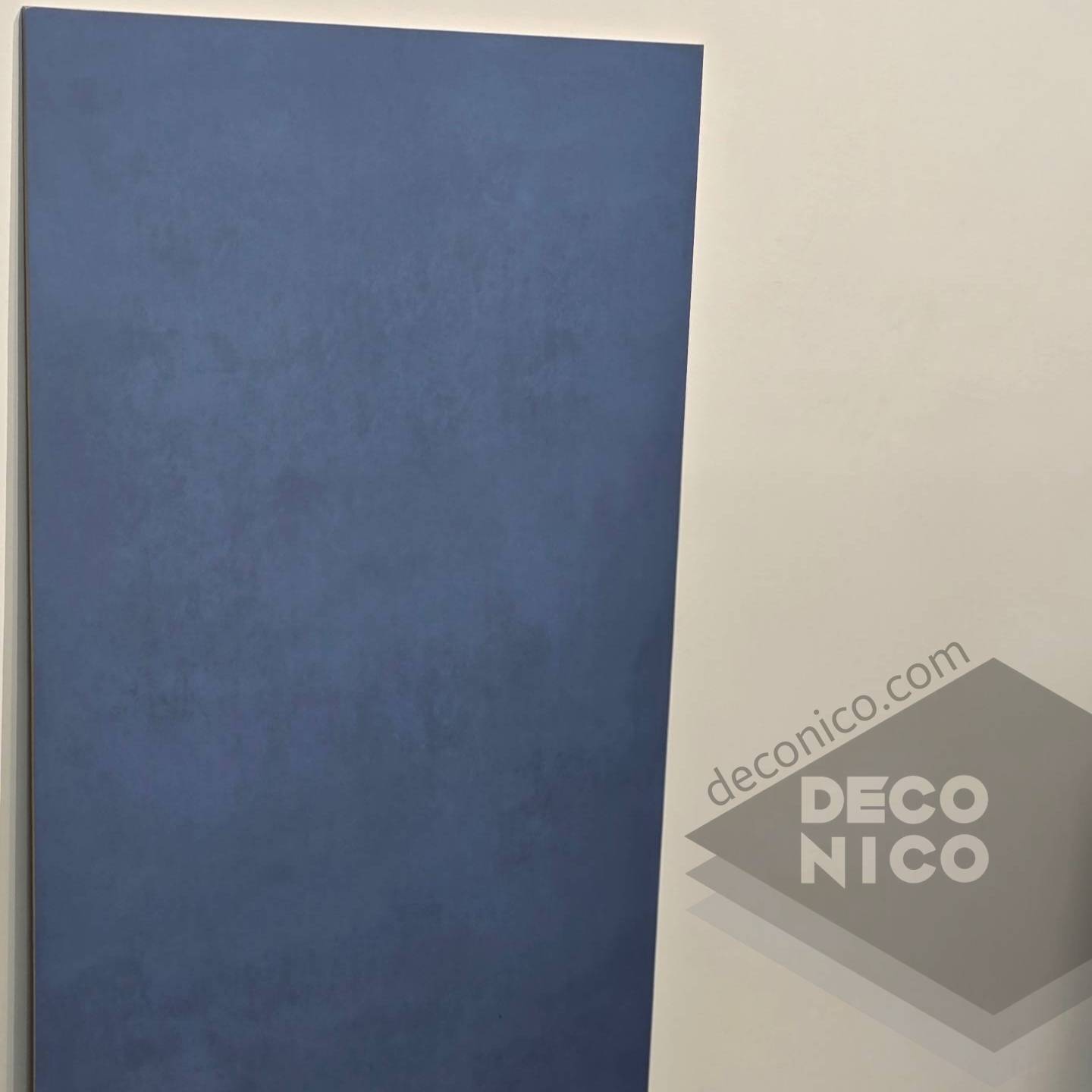 سرامیک پرسلان کومو مونو کالر آبی میانه 120×60 مات