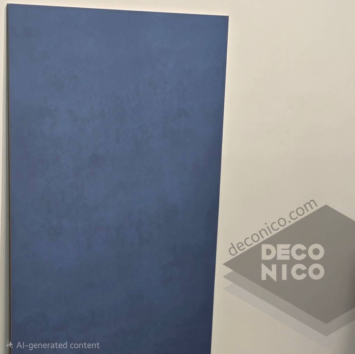 سرامیک پرسلان کومو مونو کالر آبی میانه 120×60 مات