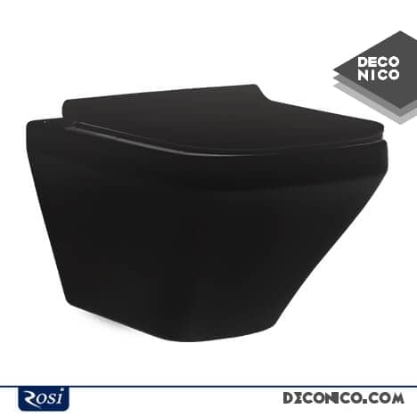 وال هنگ رسی مدل استلا مشکی مات